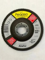 Flap Pegaso 115mm X 10 Unid Grano 80 Metales En Gral Aliafor Gris - Imagen 5