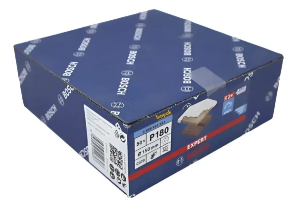 Set 50 Lija Lijadora Rotoorbital Bosch 150mm G180 2608900922 180