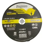 Disco Corte Pegaso Inoxidable Metal 230mm 1,9mm Y230-im-f Negro
