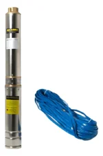 Bomba Sumergible De Pozo 3/4 Hp Succión 43m Belarra Bpp4300 Plateado