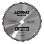 Disco Corte Sierra Ingletadora Shimura 254mm 100 D Aluminio Plateado