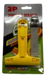 Raspin Raspador Con 3 Hojas Para Obleas Limpieza De Vidrios Amarillo - Imagen 3