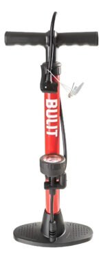 Inflador Con Manómetro Bulit Serie 200 Mod: Inf S2 430 Mp Negro Y Rojo