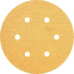 Set De 5 Lijas P/ Lijadora Rotoorbital Bosch 125mm Grano 180 - Imagen 2