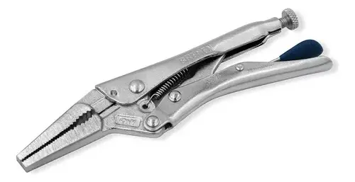 Pinza Fuerza Chapista Punta Larga Bremen 6.5 PuLG 7803