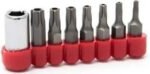 Juego De Puntas Torx Tamper 8 Piezas Enc. 1/4 Bremen 3000 Puntas Torx 1/4 - Imagen 2