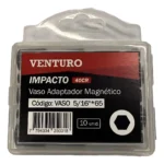 Pack De 10 Adaptadores Magnéticos Vaso 5/16 Venturo Vástago - Imagen 2