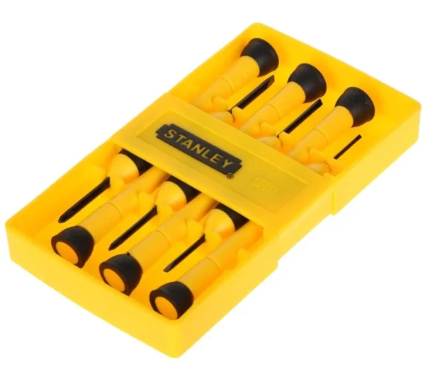 Juego Destornilladores Perilleros 6 Pz Stanley 66-052