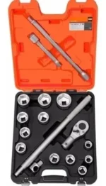 Juego De Tubos Bahco Slx17 3/4'' 17 Pzas Bocallaves Milimet. - Imagen 3