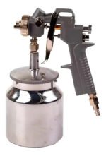 Pistola Para Pintar Dogo 1l Dog50375 Succión Neumática 50psi Gris