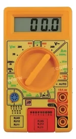 Multimetro Digital Tester C/ Buzzer Pobador De Cable De Red - Imagen 2