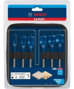 Set Kit Juego 6pzas Mecha Madera Brocas Paleta Enc 1/4 Bosch