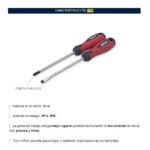 Set Destornilladores Bremen 2pz Phillips Ph1 Plano 5mm 7790 - Imagen 3