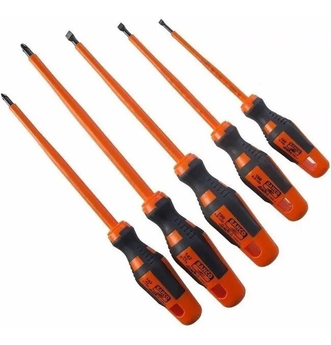 Juego De Destornilladores Aislados 1000v Bahco 800iec/5 Pzas Juego De Destornilladores Aislados 1000v Bahco 800iec/5 Pzas - Imagen 1