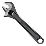 Llave Ajustable Bahco 10 Pulgadas Francesa Fosfatizada 8072 Negro
