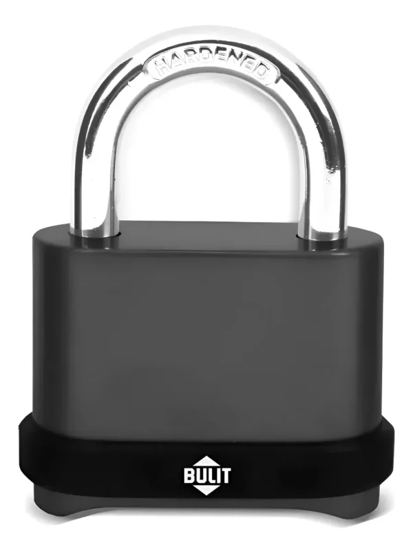 Candado De Combinacion Programable Reforzado 56mm Bulit Negro