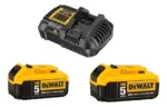 Combo Cargador Baterías 20v Y 2 Bateria 20v 5amp Dewalt