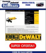 Amoladora Angular 115mm Dewalt Dwe4212 Profesional 1200 Wats Amarillo 50 Hz - Imagen 2