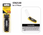 Set Kit Accesorios Puntas Atornillador Stanley 17pcs Sta2130 - Imagen 4