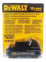 Bateria Dewalt 12v Ion Litio Dcb120-b2 1.3ah Compacta - Imagen 2
