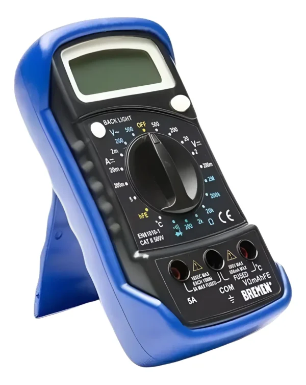 Tester Digital Multimetro C/buzzer Prueba Diodos Bremen 6692 Tester Digital