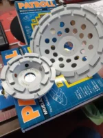 Disco De Muela Diamantada Segmentada 100 Mm Patroll Pms-4g Gris - Imagen 3