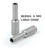Tubo Hexag Bocallave Largo 50mm Enc 1/4 Hamilton Bhm6-14l - Imagen 2