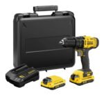 Taladro Percutor Atornillador Stanley 2 Bat 13mm Scd711c2k Amarillo/negro 50 - Imagen 2
