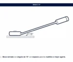 Set Llaves Combinadas Cortas Bremen 7 Pz 10 Al 19 Mm 7778 Plateado - Imagen 6