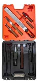 Set De Herramientas Para Herrar Caballos 9 Pcs Hr/9 Bahco Naranja