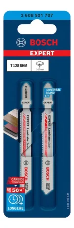 Hojade Sierra Caladora Bosch Laminados T128bhm Expert 2pzs - Imagen 3