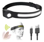 Linterna Vincha Bulit Recargable Usb Sensor Lna R8 350l V Dia Negro