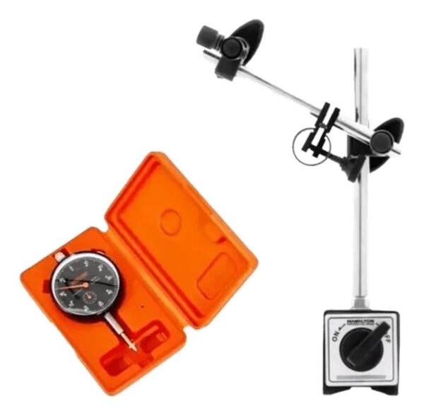 Reloj Comparador + Base Magnética Hamilton Aut55+aut54