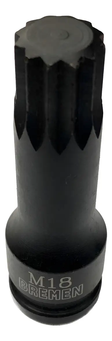 Tubos Bocallaves Impacto Punta Multiestrias 18mm Bremen 5782