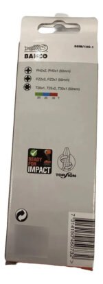 Juego Puntas 10 Pzs 1/4'' Impacto Llavero Phillips Bahco - Imagen 3