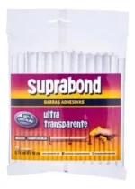 Barras Ultra Transparentes 0.74x10cm X25 C Hm F10 Un 25 Blanco