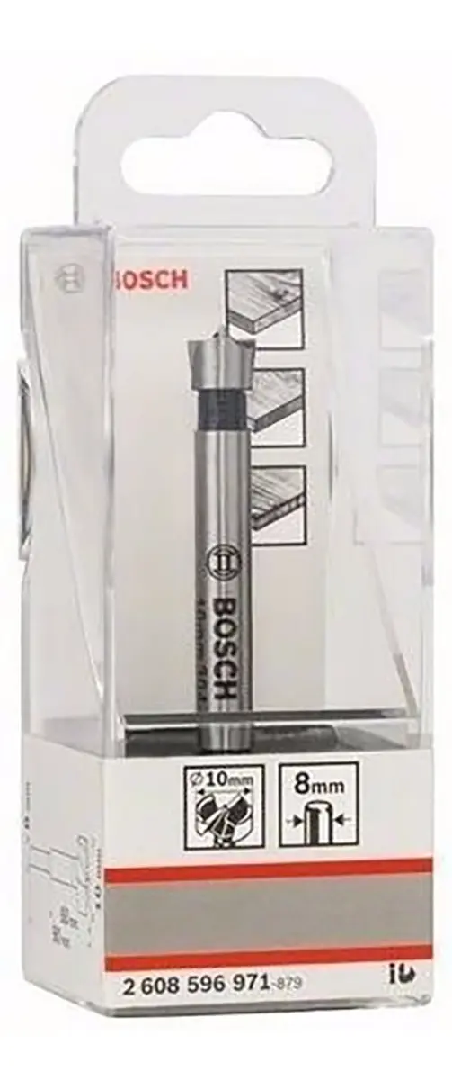 Mecha Broca Fresadora Forstner Madera Bosch 10mm 2608596971