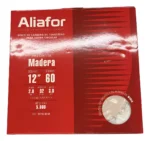 Disco Sierra Ingletadora Madera 60 Dientes 300mm Aliafor Marrón Claro - Imagen 2