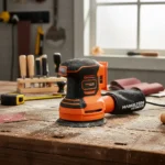 Lijadora Roto Orbital Hamilton Inalámbrica 20v 125mm Ult127 Naranja 50 60 Hz - Imagen 3