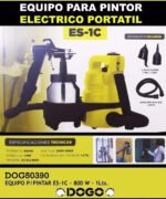 Máquina Pistola Equipo P/ Pintar Dogo 800w Con 2 Recipientes - Imagen 8
