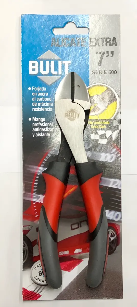 Alicate De Corte Oblicuo 7 PuLG Cuerda De Piano Bulit Pza S6