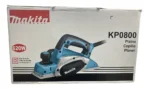 Cepillo Rebajador Eléctrico Makita 620w Kp0800 Rebaje 2,5mm Azul - Imagen 4