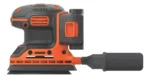 Lijadora Orbital Inalámbrica Black+decker Bdcro20c 20v 1 Bat Naranja 50 - Imagen 4