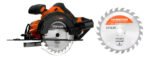 Sierra Circular 20v Ion-litio Hamilton Ult117 + Disco Extra Negro/naranja 50 Mhz