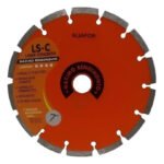 Disco Diamantado 7 PuLG. Aliafor Ls-c Laser Concreto 180mm Naranja - Imagen 2
