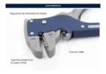 Pela Cable Automático Corte Frontal Bremen 2624 Profesional Palstico - Imagen 3