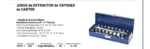 Juego De Extractor De Tapones De Carter Bremen 6727 - Imagen 2