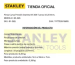 Pinza Curva Presion Stanley 84-369 Fuerza 10 254mm - Imagen 6