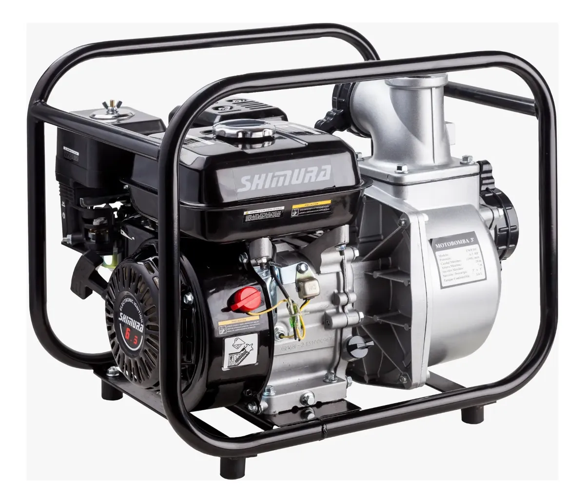 Motobomba De Agua 3 PLG Motor 6,5hp Centrifuga Riego Shimura Motobomba De Agua 3 PLG Motor 6,5hp Centrifuga Riego Shimura - Imagen 1