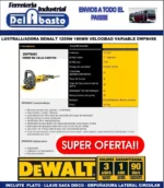 Pulidora Lustralijadora D 180mm Dewalt Dwp849x 1250w 3500rpm - Imagen 2